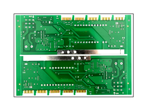 雙面噴錫+內金手指斜邊板